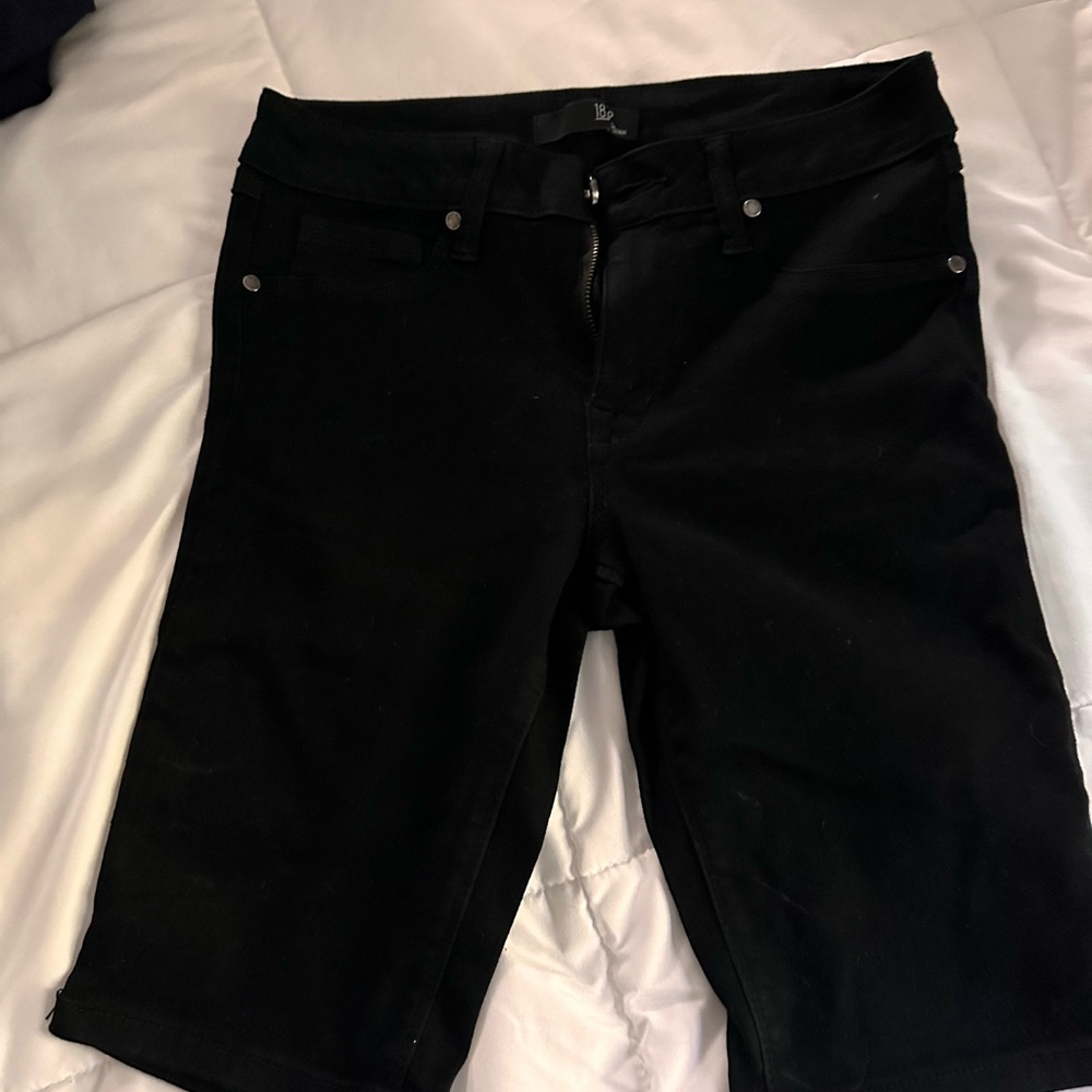 1822 butter soft Bermuda length shorts.